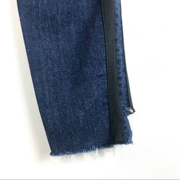 MOTHER Stunner Zip Ankle Step Fray Jeans - Picture 10 of 16
